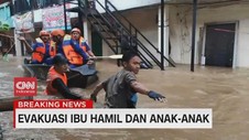 VIDEO: Evakuasi Ibu Hamil dan Anak-anak
