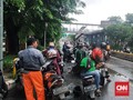 Banjir Masih Putus Akses di Gunung Sahari Menuju Mangga Dua