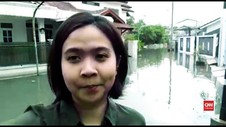 Video: Vlog Kondisi Banjir di Komplek Perdagangan Ciledug