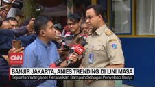 VIDEO: Banjir Jakarta, Anies Trending di Lini Masa