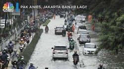 Hujan Ekstrem Melanda, Jakarta Kebanjiran Lagi
