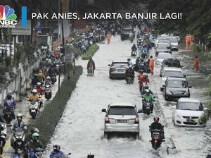 Hujan Ekstrem Melanda, Jakarta Kebanjiran Lagi