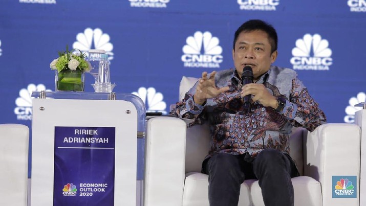 Direktur Utama Telkom Indonesia, Ririek Adriansyah (CNBC Indonesia/Tri Susilo) Direktur Utama Telkom Indonesia, Ririek Adriansyah (CNBC Indonesia/Tri Susilo)