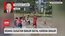VIDEO: Sidang Gugatan Banjir Batal Karena Banjir