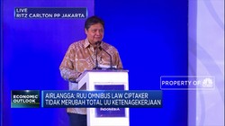 Menko Airlangga:Omnibus Law Ciptaker Tak Mengubah Total UU 13