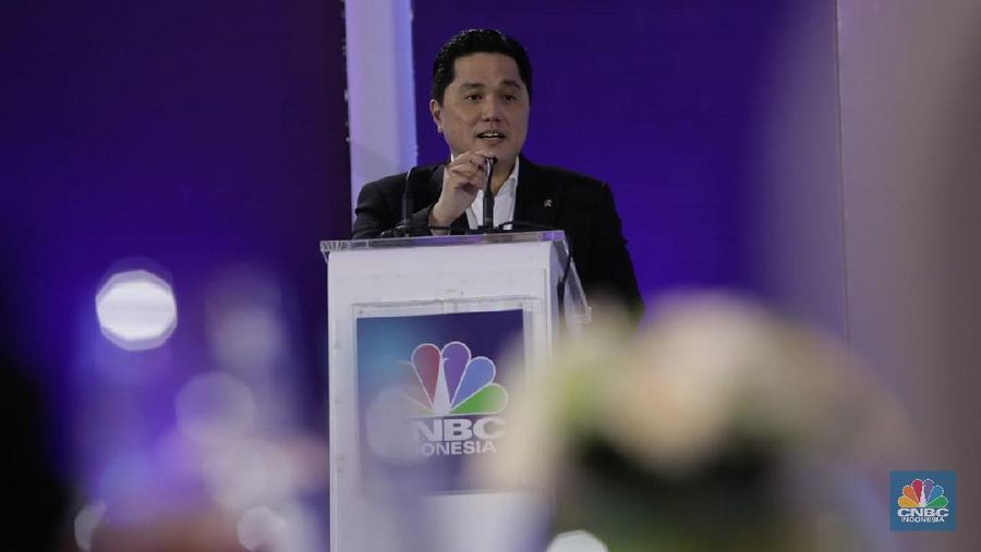 Menteri BUMN Erick Thohir (CNBC Indonesia/Tri Susilo)
