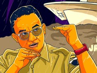 Jakarta Kebanjiran, Ini Dalih Gubernur Anies & Menteri Jokowi