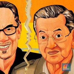 Drama Kuasa PM Malaysia: Mahathir-Anwar Pecah Kongsi?