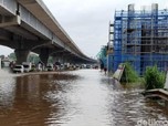 Picu Banjir Tol, Drainase di Proyek Kereta Cepat Dibongkar