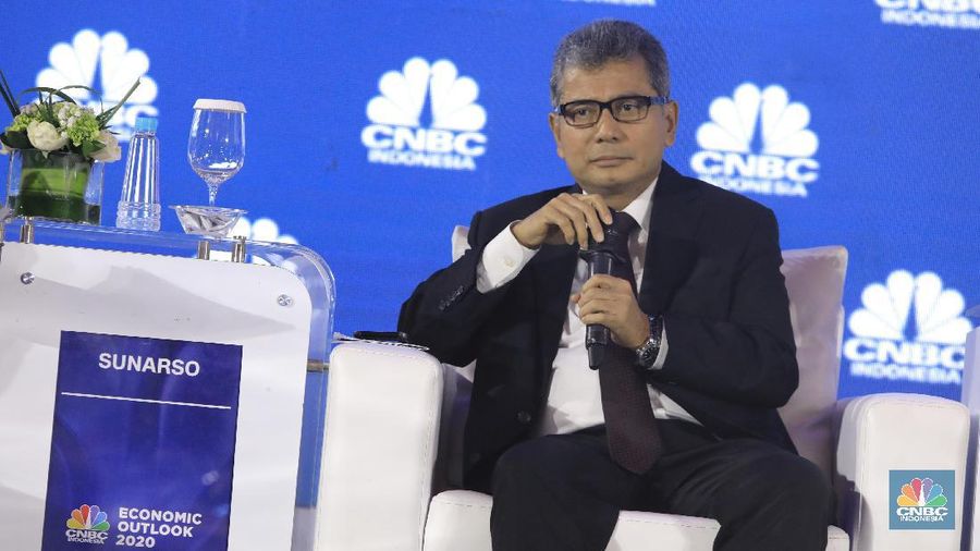 Direktur Utama BRI Sunarso (CNBC Indonesia/Andrean Kristianto)