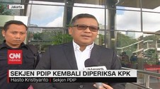 VIDEO: Hasto Kristiyanto Kembali Diperiksa KPK