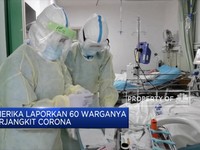 Negeri Paman Sam Konfirmasi 60 Kasus Corona