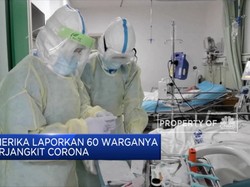 Negeri Paman Sam Konfirmasi 60 Kasus Corona
