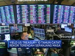 Yield US Treasury 10 Tahun Turun ke Level Terendah di 1,302%
