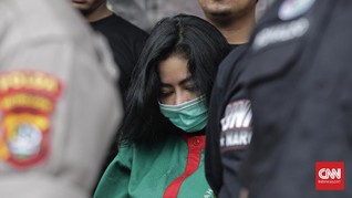 Vitalia Sesha Jadi Tersangka Narkoba Langsung Ditahan
