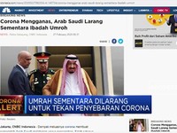 Arab Saudi Tunda Umrah Sementara Waktu Akibat Corona