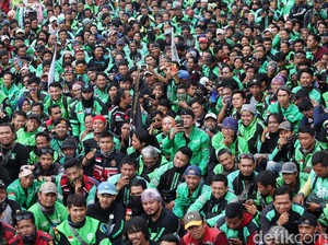 Nanti Siang Demo Besar, Driver Ojol Tuntut Bagi Hasil 90%-10% & Matikan Aplikasi
