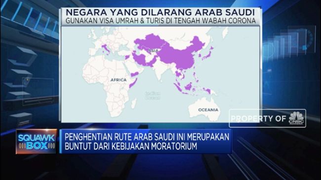 Ini Alasan Semua Rute Penerbangan RI-Arab Saudi Ditutup! - CNBC Indonesia