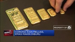 Corona Kian Meluas, Emas Makin Diburu