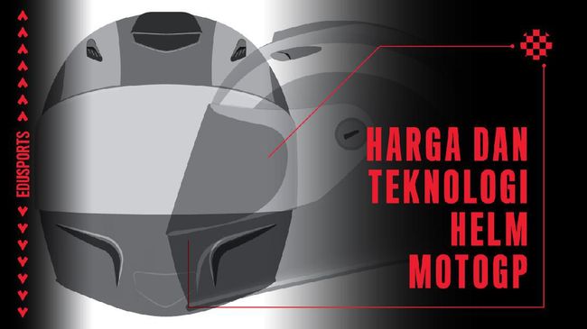 Edusports: Harga dan Teknologi Helm MotoGP - CNN Indonesia