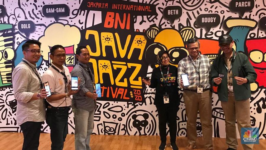 PT Bank Negara Indonesia (Persero) Tbk (BBNI) mengenalkan 6 uang elektronik baru di ajang BNI Java Jazz Festival 2020.