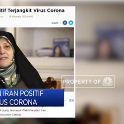 Wakil Presiden Iran Positif Terjangkit Corona