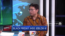 Black Friday, IHSG Jeblok ke Kisaran 5.300