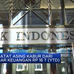 BI Catat Asing Kabur dari Pasar Keuangan Rp 16 Triliun