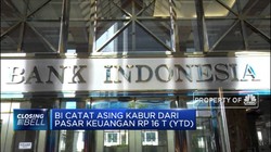 BI Catat Asing Kabur dari Pasar Keuangan Rp 16 Triliun