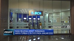 Kredit Perbankan Hanya Tumbuh 5,7% (YOY) pada Januari 2020