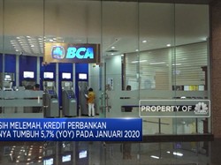 Kredit Perbankan Hanya Tumbuh 5,7% (YOY) pada Januari 2020