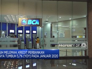 Kredit Perbankan Hanya Tumbuh 5,7% (YOY) pada Januari 2020