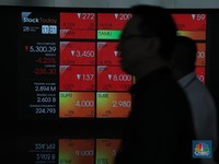 'Dihajar' Corona Lagi, 45 Saham Likuid di BEI Babak Belur
