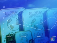 Tembus Rp 769.000/Gram, Begini Pergerakan Harga Emas Sepekan