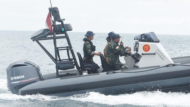 Lokasi Karantina Pulau Sebaru Kecil Dijaga Pasukan Katak