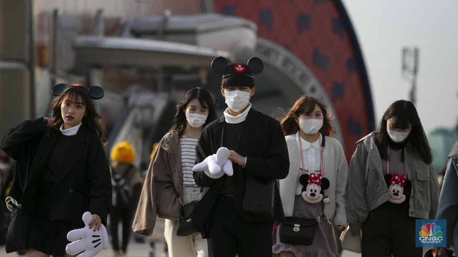 Disneyland dan DisneySea tutup. Begini penampakannya yang dirangkum dalam berita foto.