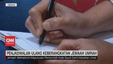 VIDEO: Penjadwalan Ulang Keberangkatan Jemaah Umrah