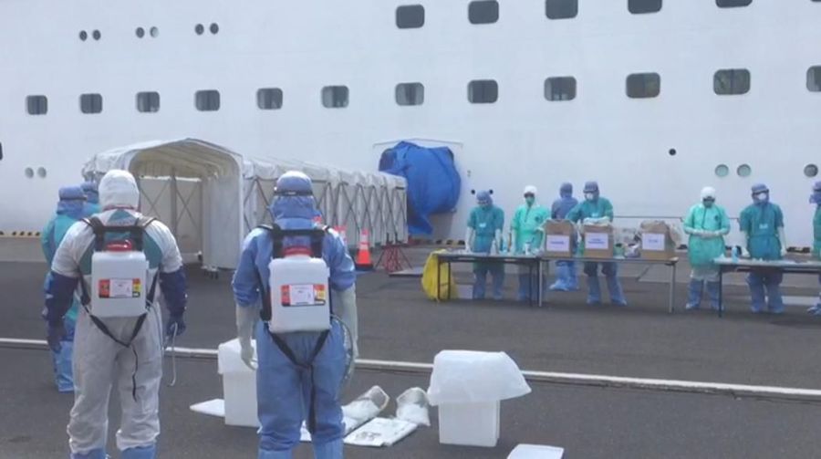 Total 69 WNI ABK kapal Diamond Princess mengikuti proses pemulangan ini.