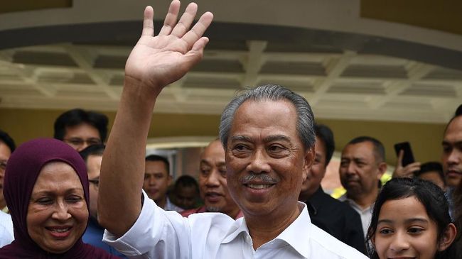 Gantikan Mahathir, Muhyiddin Resmi Dilantik Jadi PM Malaysia