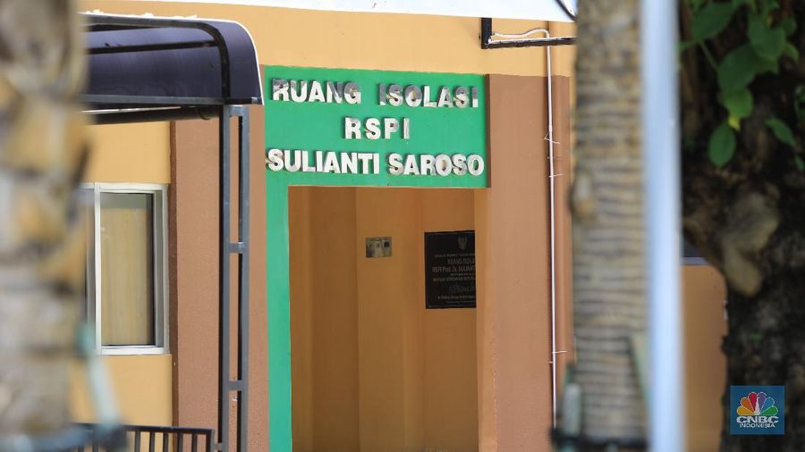 Ruang Isolasi RSPi Sulianti Saroso. (CNBC Indonesia/Andrean Kristianto)