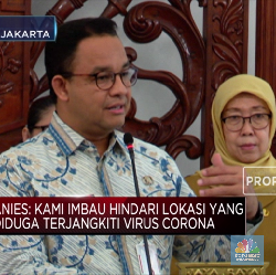 Corona di RI, Anies Baswedan Imbau Tak Lakukan Panic Buying