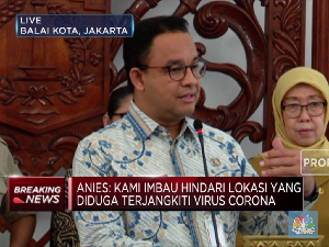 Corona di RI, Anies Baswedan Imbau Tak Lakukan Panic Buying