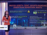 Proyek Kereta Cepat Jakarta-Bandung Disetop