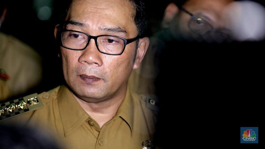 Gubernur Jawa Barat Ridwan Kamil. (CNBC Indonesia/Muhammad Sabki)