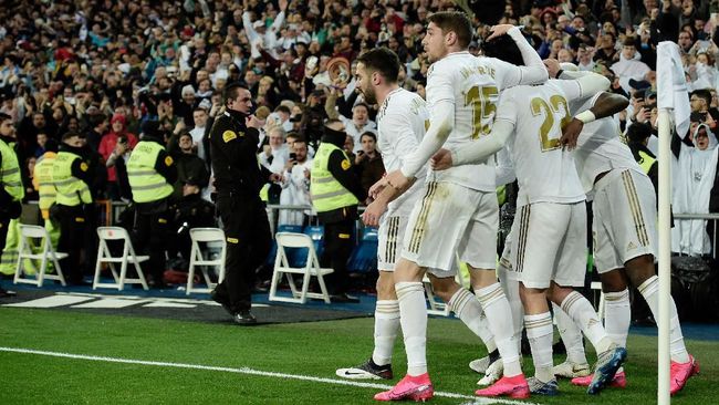 Pemain Real Madrid Sepakat Potong Gaji di Masa Pandemi Corona
