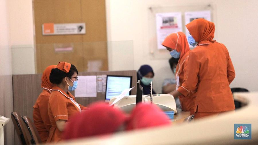 RS Mitra Keluarga Depok, Tempat Pasien Positif Corona Pernah Periksakan Diri. (CNBC Indonesia/Muhammad Sabki)