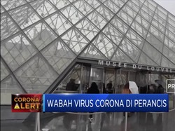Kasus Corona Kian Merebak, Museum Louvre di Perancis Ditutup