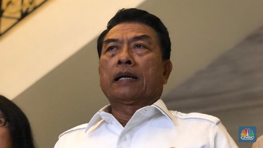 Moeldoko. (CNBC Indoensia/ Ratu Rina)