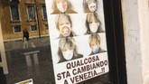 Italia mencatat kenaikan hampir dua kali lipat virus corona (Covid-19) dalam 48 jam terakhir. Dari 888 kasus pada Jumat (29/2) menjadi 1.694 pada Minggu (1/3). (AP Photo/Francisco Seco)