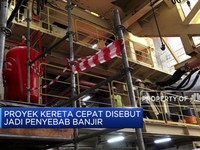 Gara-Gara Bikin Banjir, Proyek KCIC Disetop 2 Pekan
